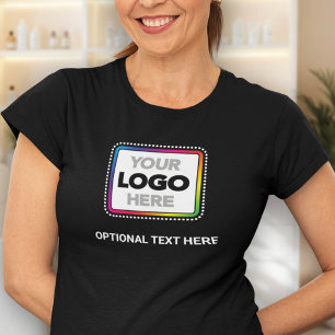 Markiertes Promo-T-Shirt für Frauen mit Logo und T T-Shirt