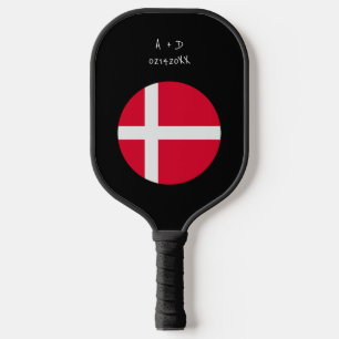 Markierung für benutzerdefinierte Meldung Dänemark Pickleball Schläger