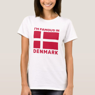Markierung für benutzerdefinierten Text Dänemark T-Shirt