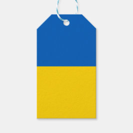 Markierung für das Geschenk der Ukraine Geschenkanhänger