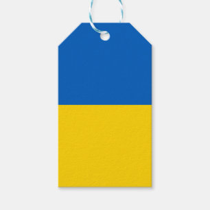 Markierung für das Geschenk der Ukraine Geschenkanhänger