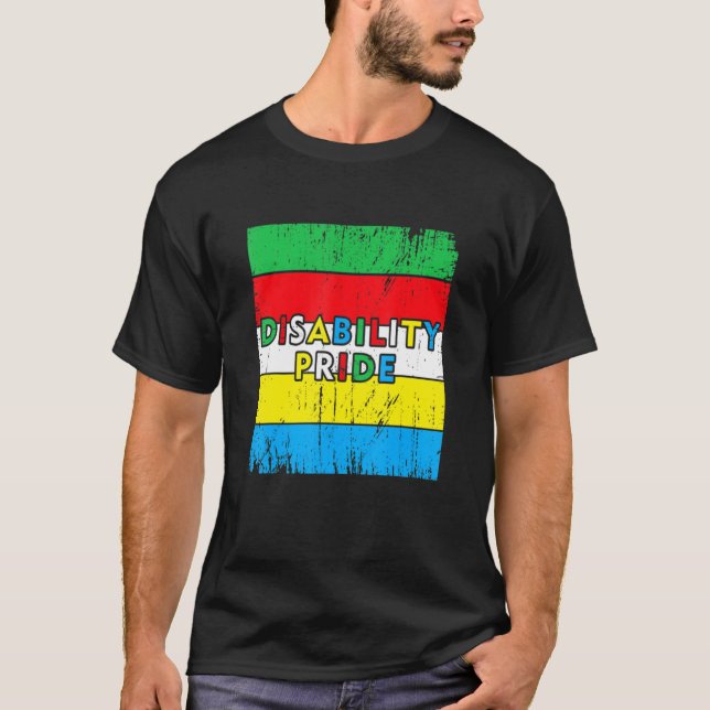 Markierung für den Invaliditäts-Prix für Mit Behin T-Shirt (Vorderseite)