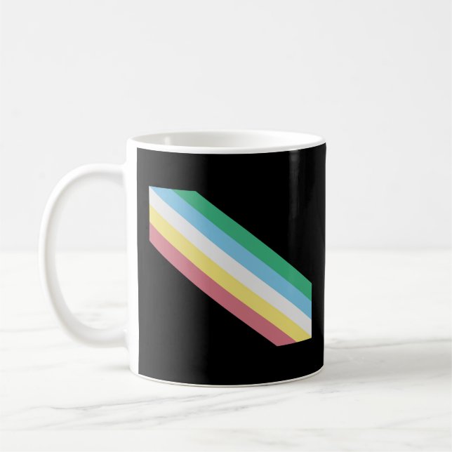 Markierung für den Invaliditätsstatus Kaffeetasse (Links)