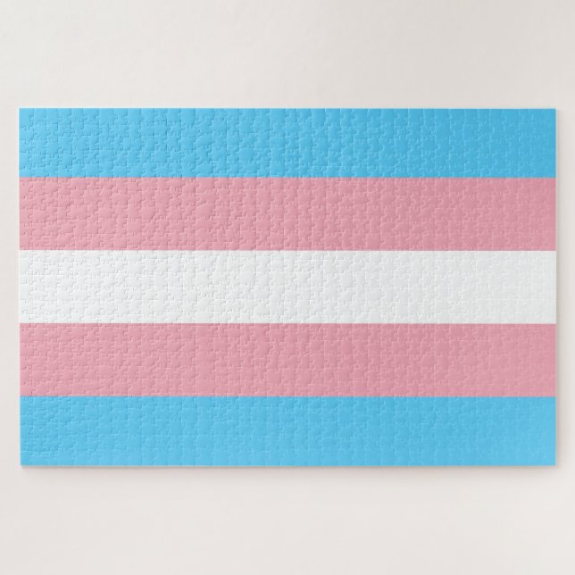 Markierung für den Trans Pride (Transgender Pride) (Horizontal)