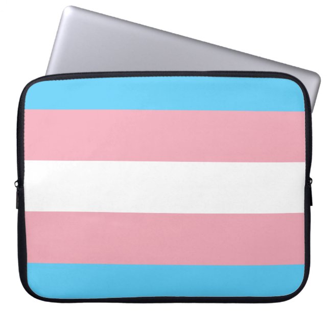 Markierung für den Trans Pride (Transgender Pride) Laptopschutzhülle (Vorderseite)