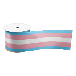 Markierung für den Trans Pride (Transgender Pride) Satinband