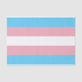 Markierung für den Trans Pride (Transgender Pride) Seidenpapier
