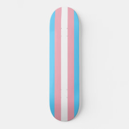 Markierung für den Trans Pride (Transgender Pride) Skateboard