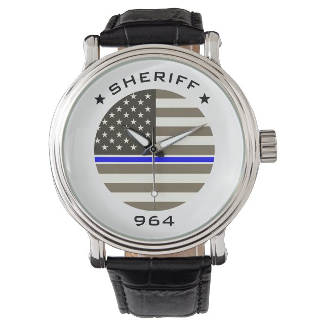 Markierung für die personalisierte Stapelnummer Sh Armbanduhr (Vorderseite)