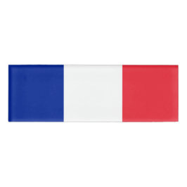 Markierung für Frankreich Namenschild