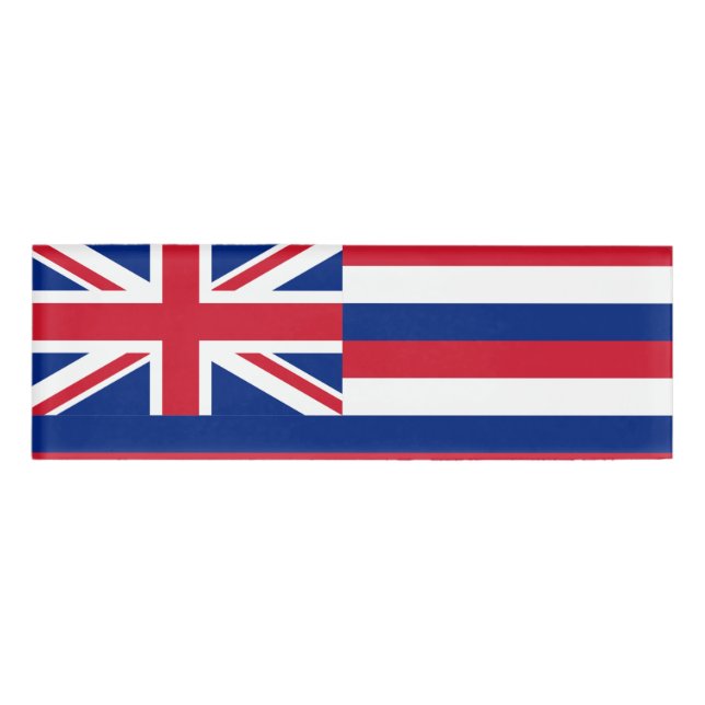 Markierung für Hawaii Namenschild (Vorderseite)