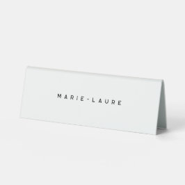 Markierung Lettrus Tischaufsteller