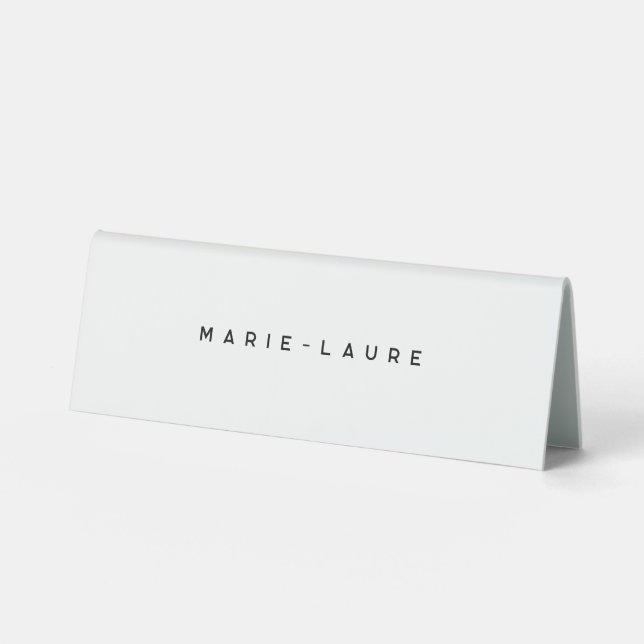 Markierung Lettrus Tischaufsteller (Vorderseite)