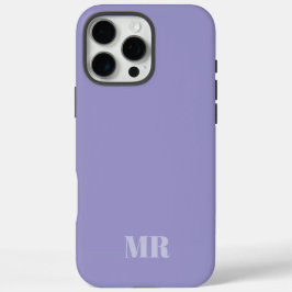 Markierungen für hellviolette Monogramme iPhone 16 Pro Max Hülle