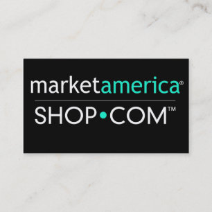 Markt Amerika-Visitenkarte Visitenkarte
