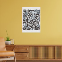 Markt für Bohemische Blume | Moderne Abstrakte Blä