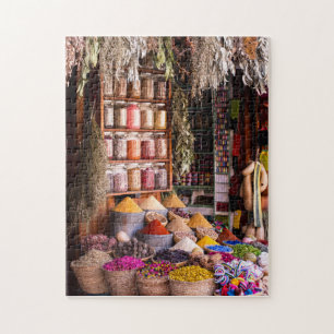 Markt Marrakesch, Puzzle Marroco Jigsaw