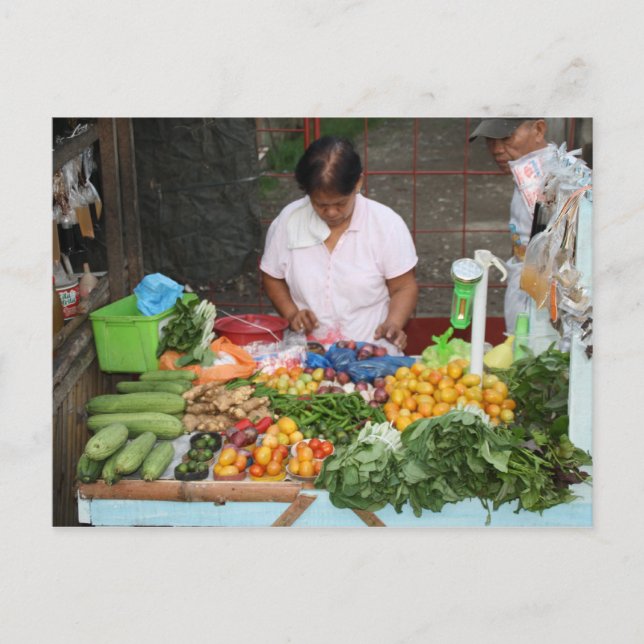 Markt Postkarte (Vorderseite)