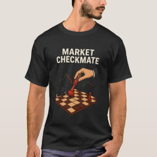 Markt Schachmatt Händler Schach T-Shirt