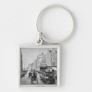 Markt-Straße, Manchester, c.1910 Schlüsselanhänger