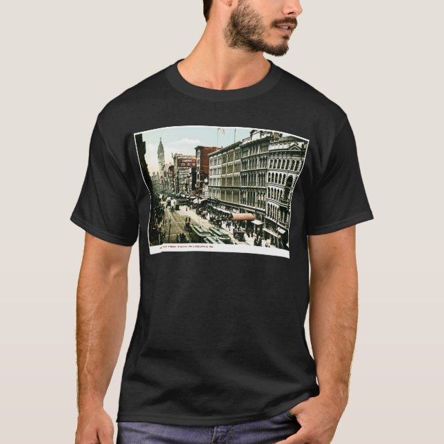 Markt-Straße, Philadelphia, PA T-Shirt (Vorderseite)