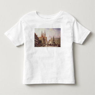Markt-Szene in Braunschweig Kleinkind T-shirt