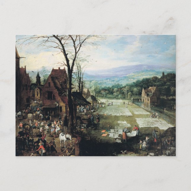 Markt- und Bleichgrund, 1620-22 Postkarte (Vorderseite)