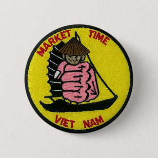 Markt-Zeit-Vietnam-Knopf Button