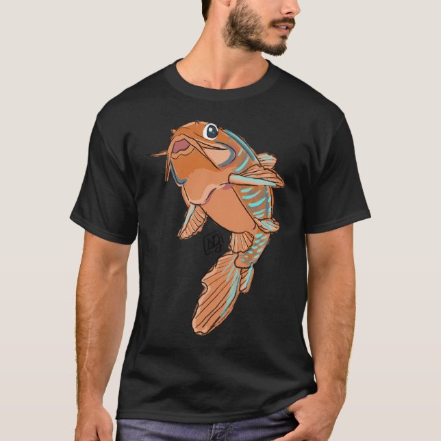 Marktfähiger Wels T-Shirt (Vorderseite)