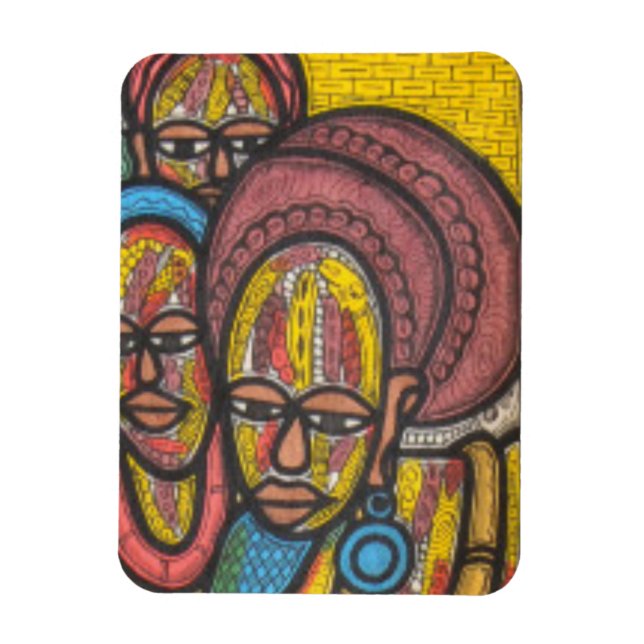 Marktfrau Magnet (Vertikal)