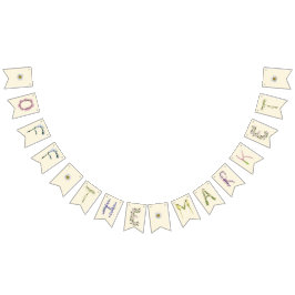 Marktfrische Wimpelkette