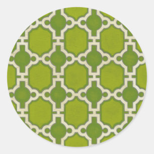 Marktmotive IV Runder Aufkleber