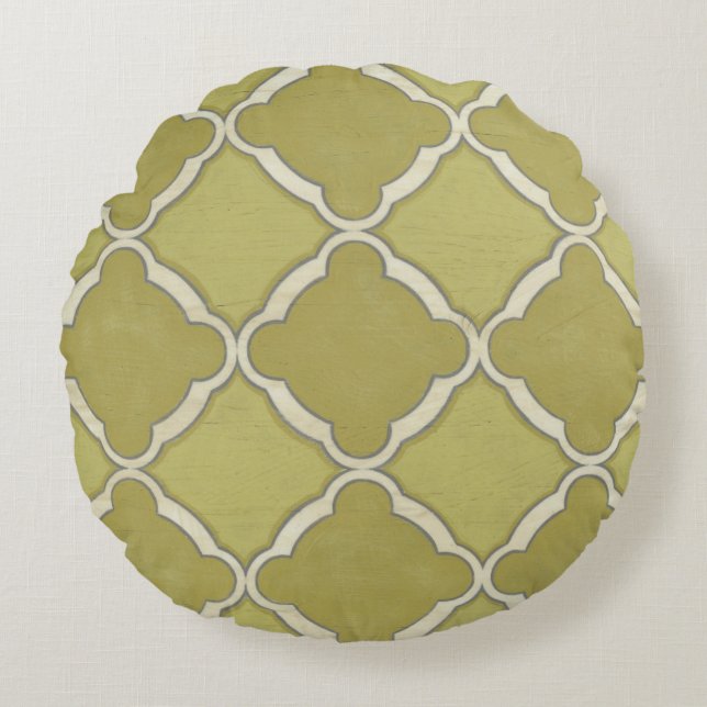 Marktmotive IX Rundes Kissen (Vorderseite)