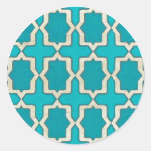 Marktmotive V Runder Aufkleber