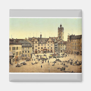 Marktplatz, Darmstadt, Rhein, Deutschland, Magnif Magnet