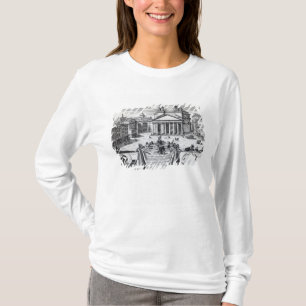 Marktplatz della Rotonda mit Blick auf Pantheon T-Shirt