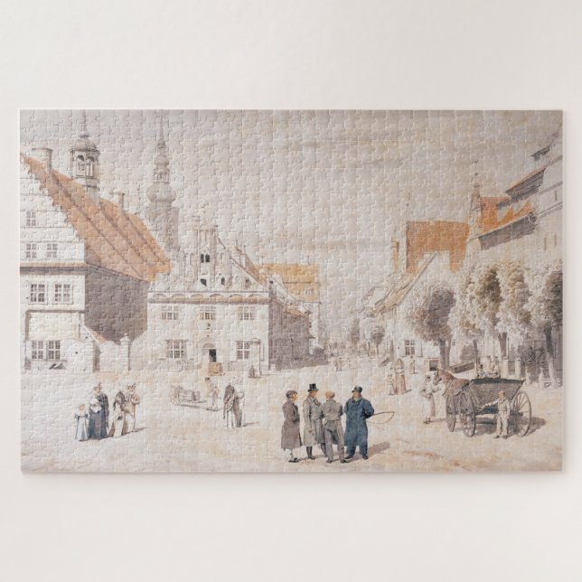 Marktplatz in Greifswald - Friedrich (Horizontal)