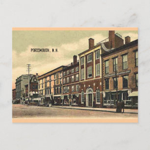 Marktplatz, Portsmouth, NH, c1905 Postkarte
