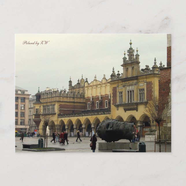 Marktplatz Postkarte (Vorderseite)