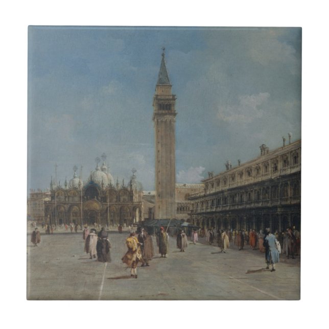 Marktplatz San Marco Fliese (Vorderseite)