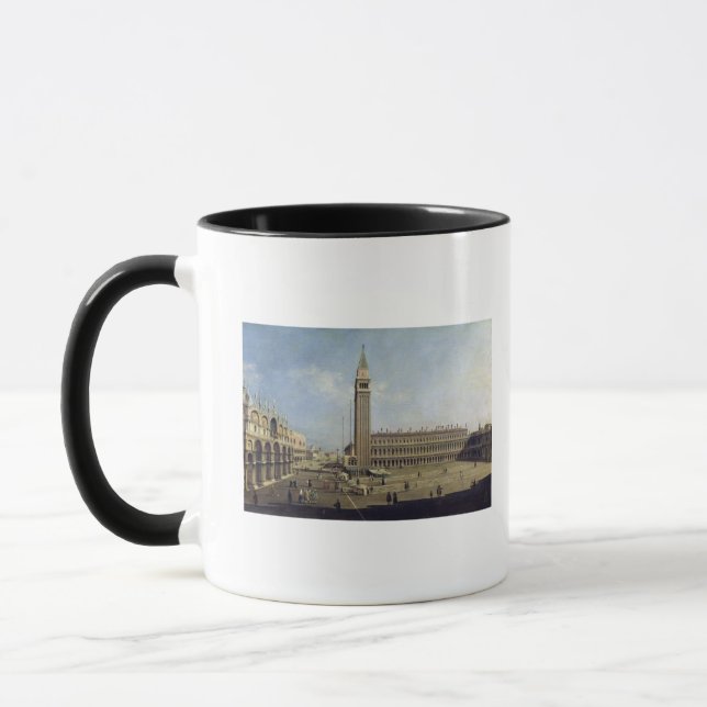 Marktplatz San Marco, Venedig Tasse (Links)