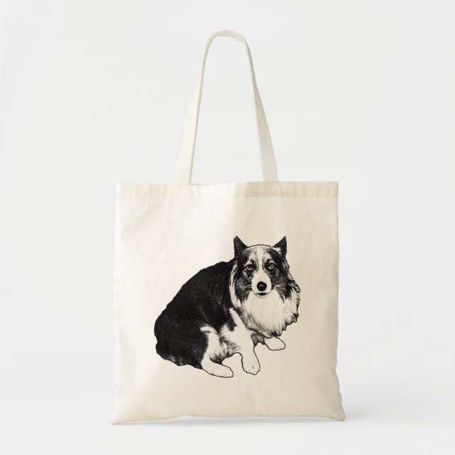 Markttage, Corgi Along Tragetasche (Vorne)