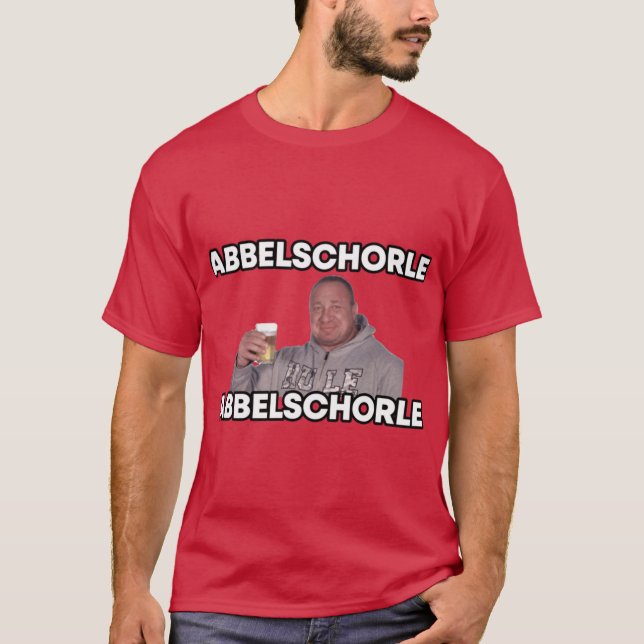 Markus Rhl Meme Apfelschorle retro T-Shirt (Vorderseite)