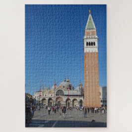 Markusplatz Basilica & Campanile, Venedig Italien
