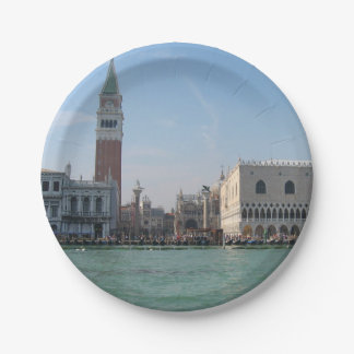 Markusplatz vom Canale Grande Pappteller