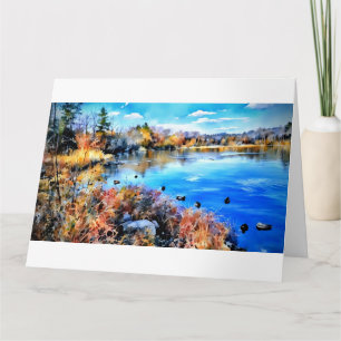Marlas Water Color Pond Karte 