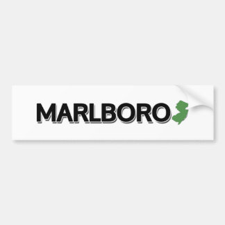 Marlboro, New Jersey Autoaufkleber