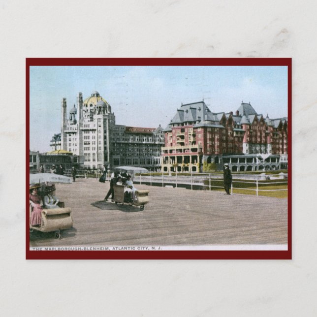 Marlborough Blenheim, Atlantic City, New Jersey Postkarte (Vorderseite)