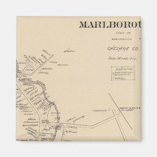 Marlborough PO Magnet