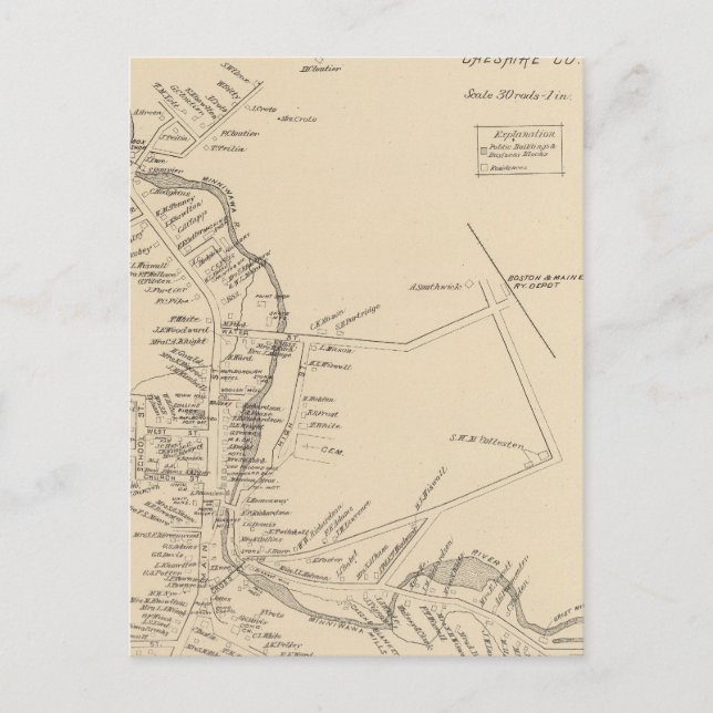 Marlborough PO Postkarte (Vorderseite)